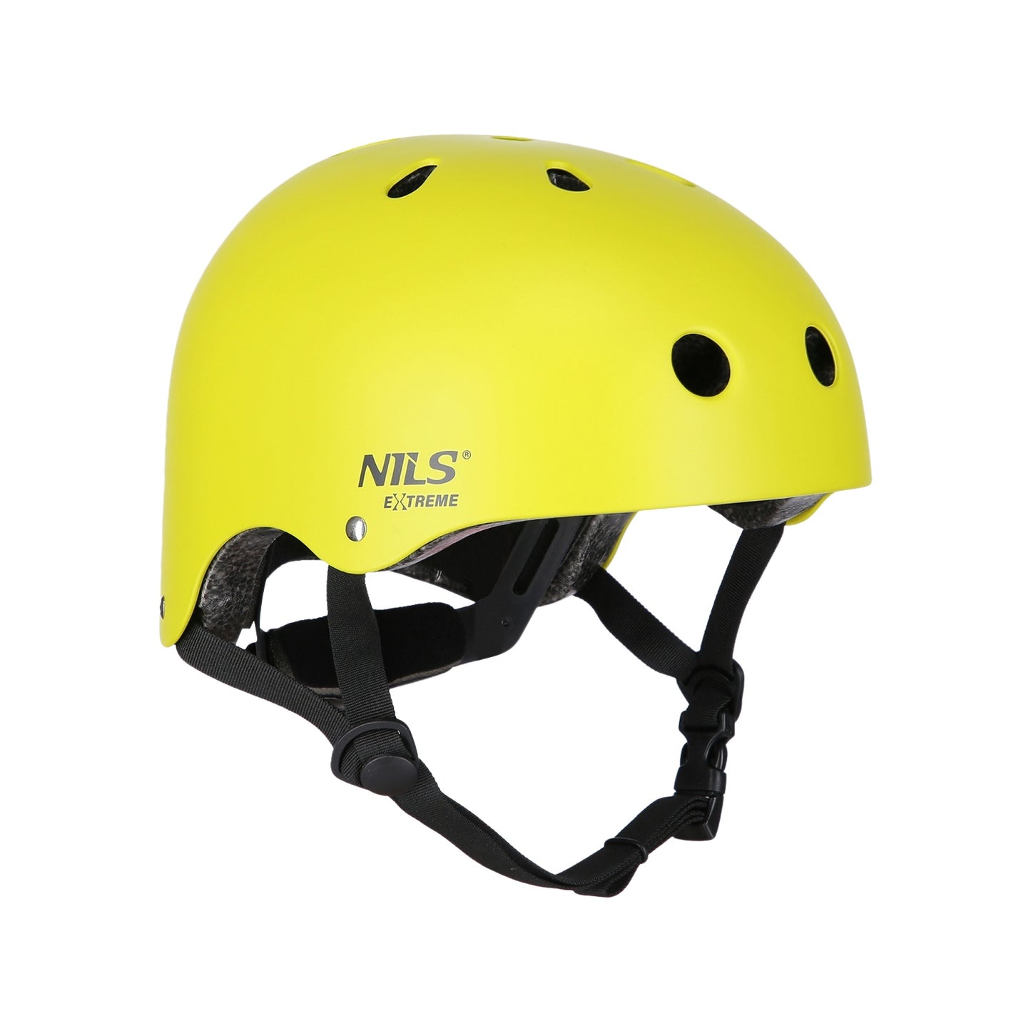 Yellow Helmet with Protectors, Size M