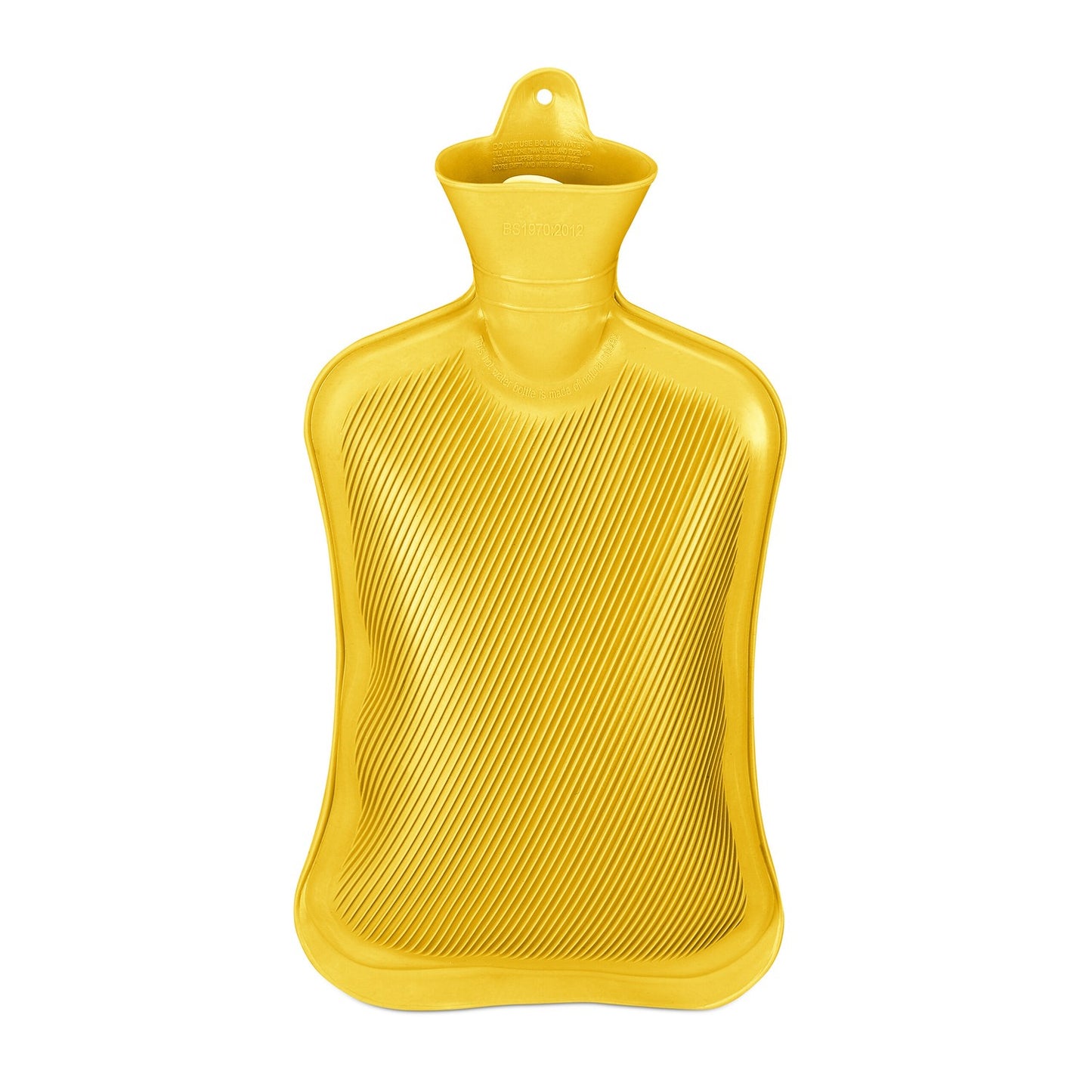 Yellow Hot Water Bottle 2L – Leak-Proof, Pain Relief