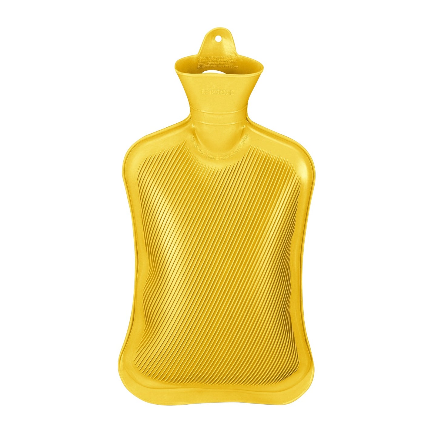 Yellow Hot Water Bottle 2L – Leak-Proof, Pain Relief