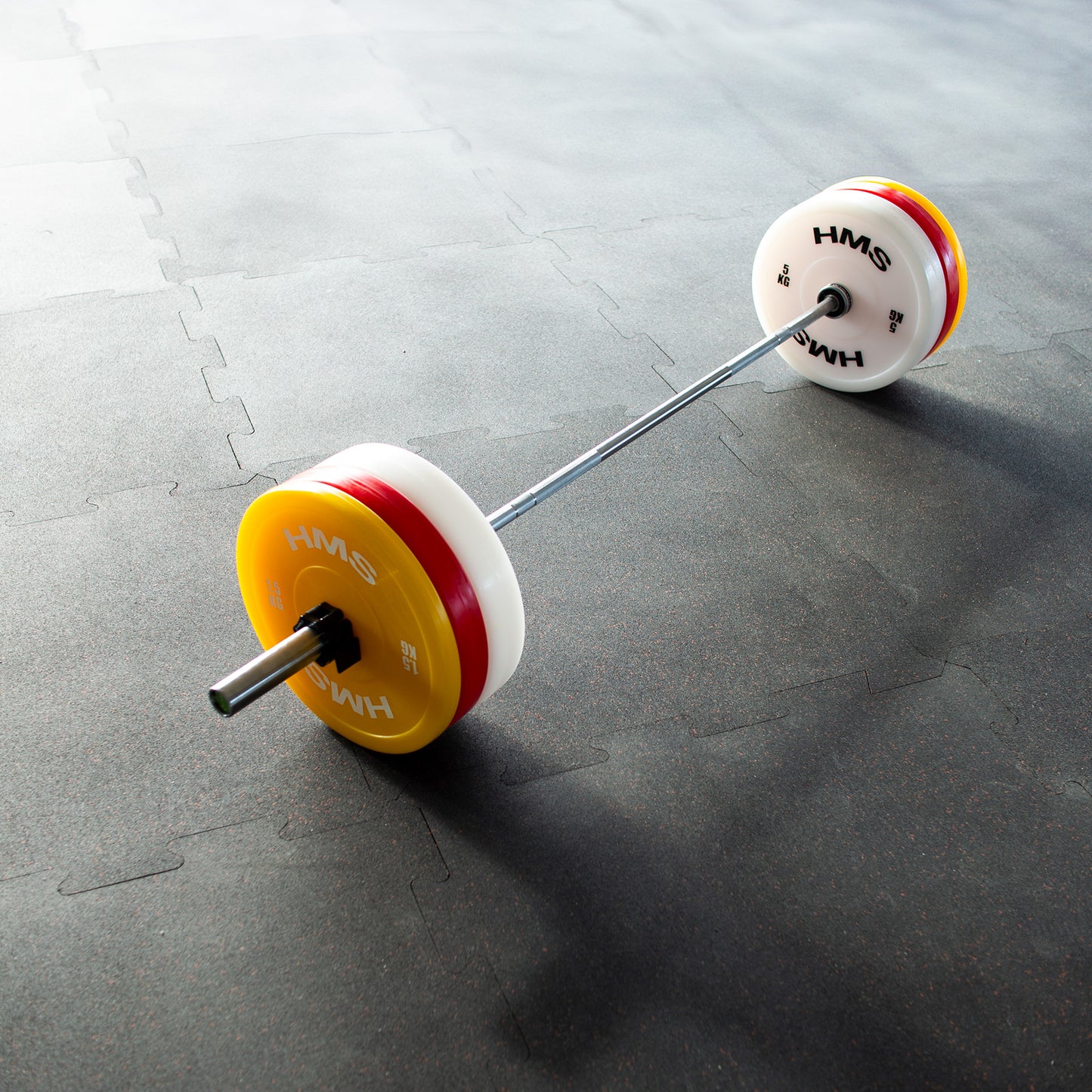 Yellow PE Olympic Weight Plates, 2 x 1.5 kg