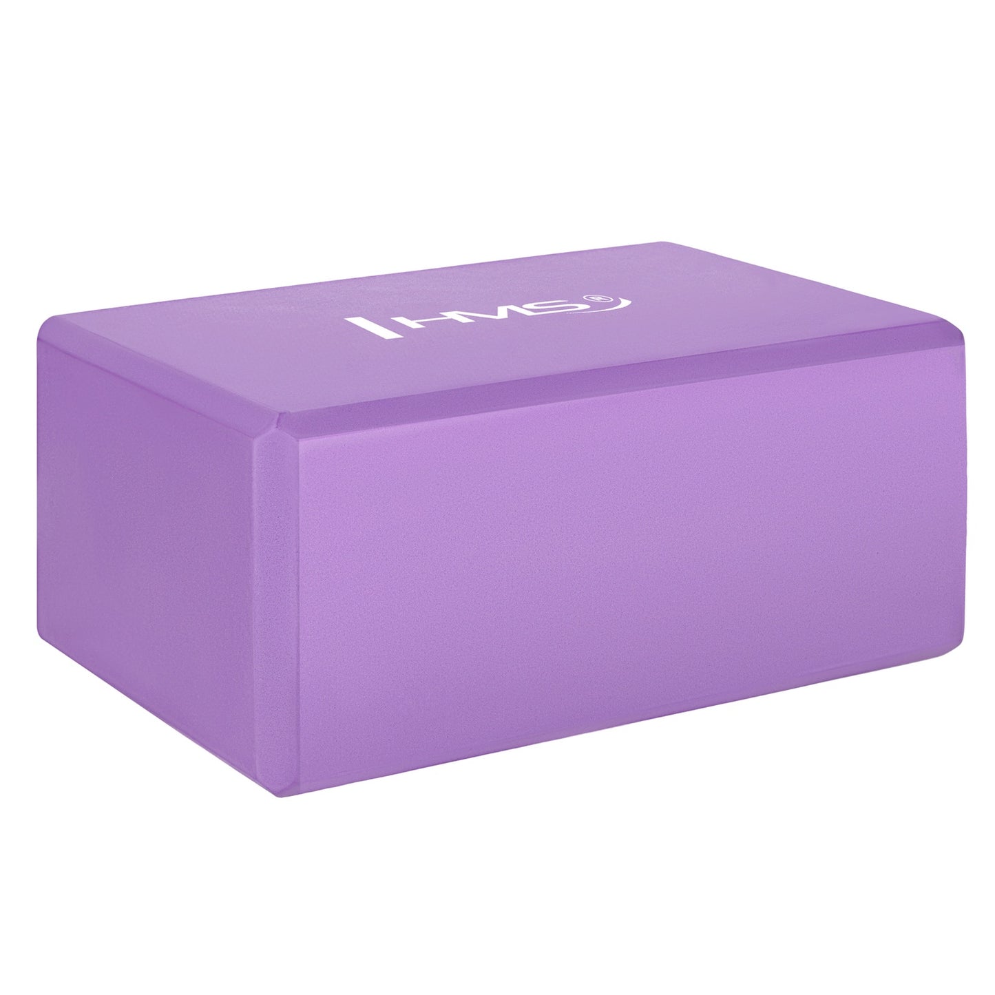 Yoga Block, Purple, Lightweight Foam, Non-Slip