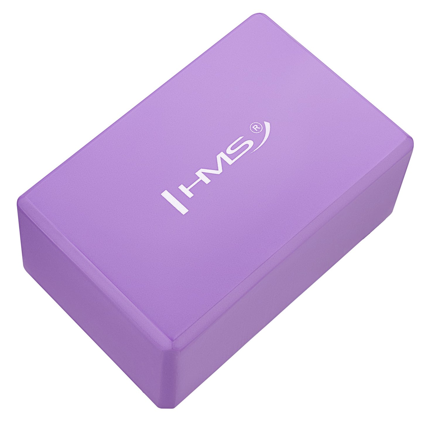 Yoga Block, Purple, Lightweight Foam, Non-Slip