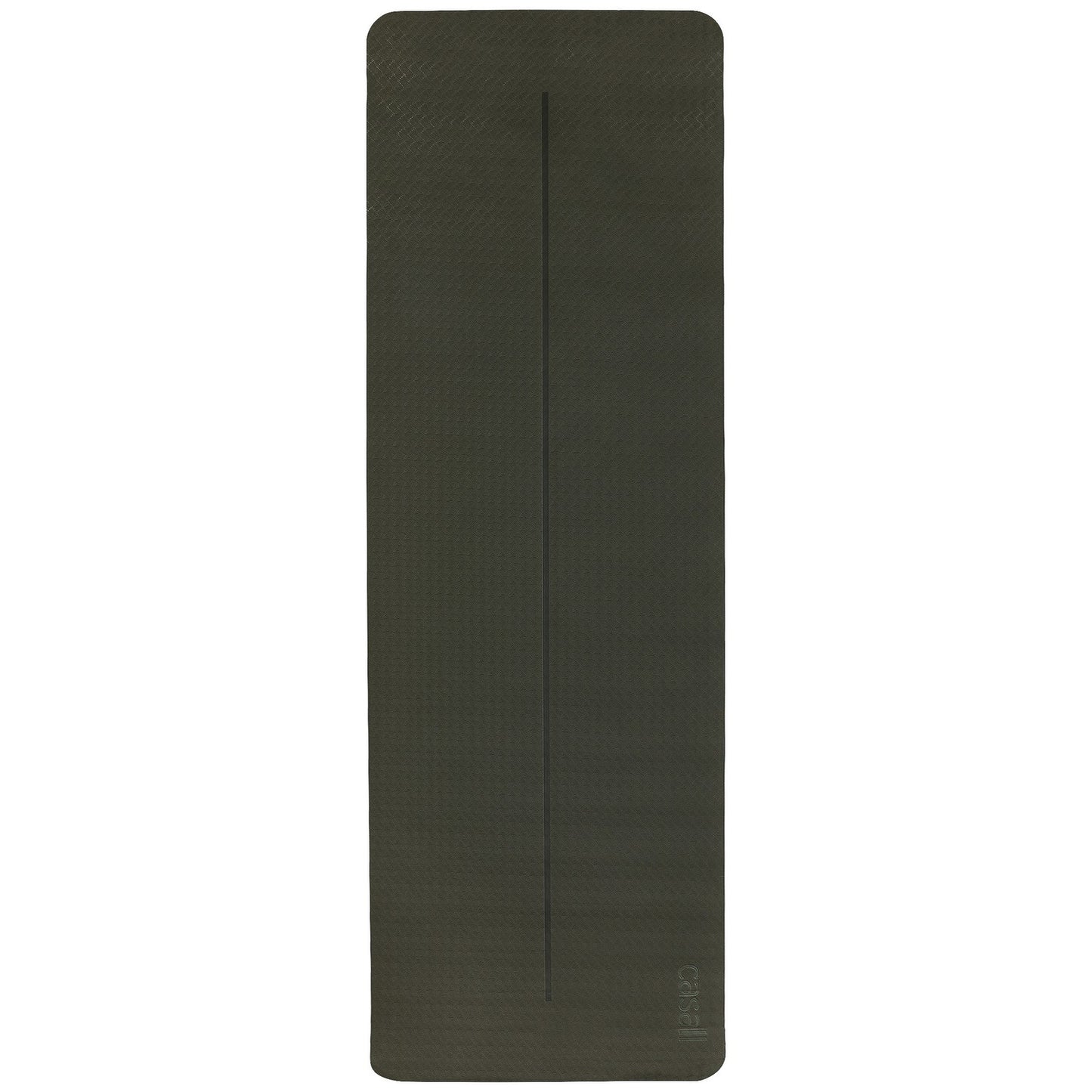 Yoga Mat 4mm Thick, Forest Green/Black