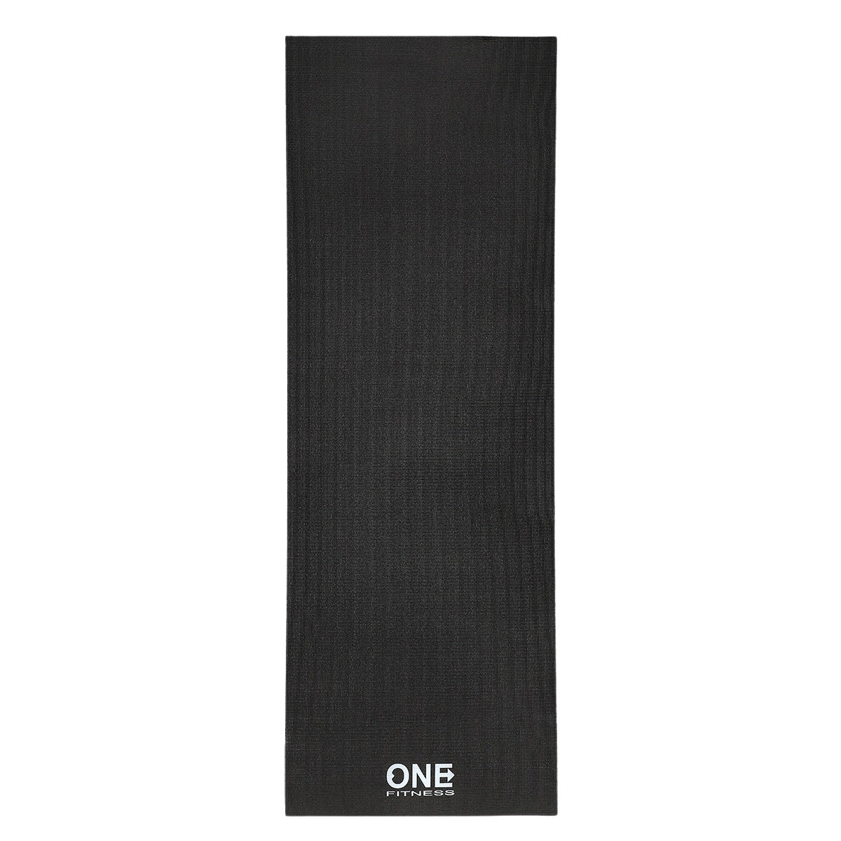 Yoga Mat, Black, Non-Slip, 6mm Thickness