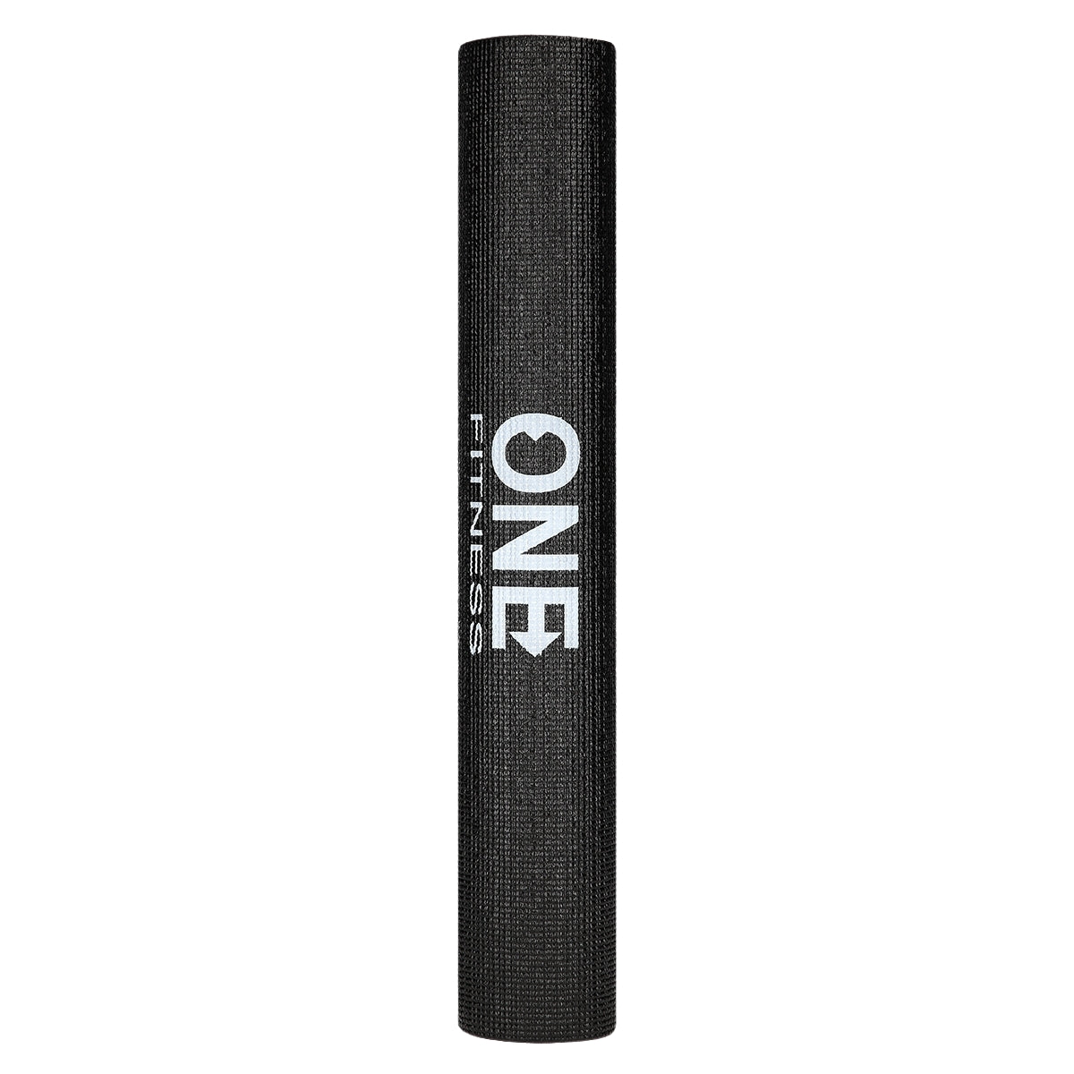 Yoga Mat, Black, Non-Slip, 6mm Thickness