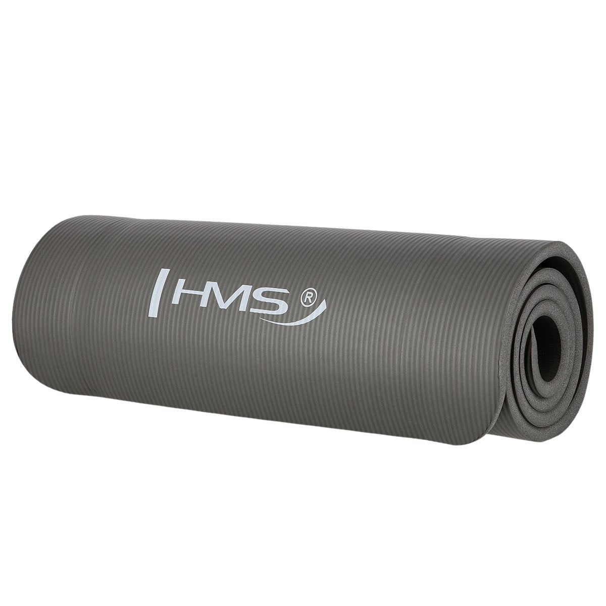 Yoga Mat, Non-Slip, Gray, 6mm Thickness