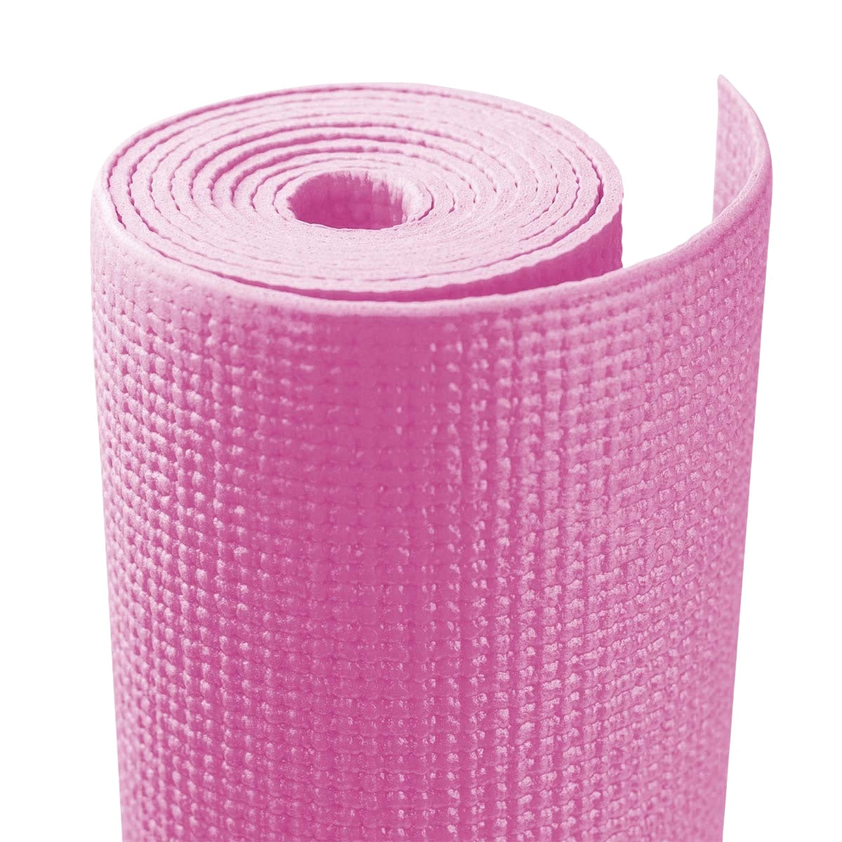 Yoga Mat, Pink – Non-Slip, Lightweight, Durable