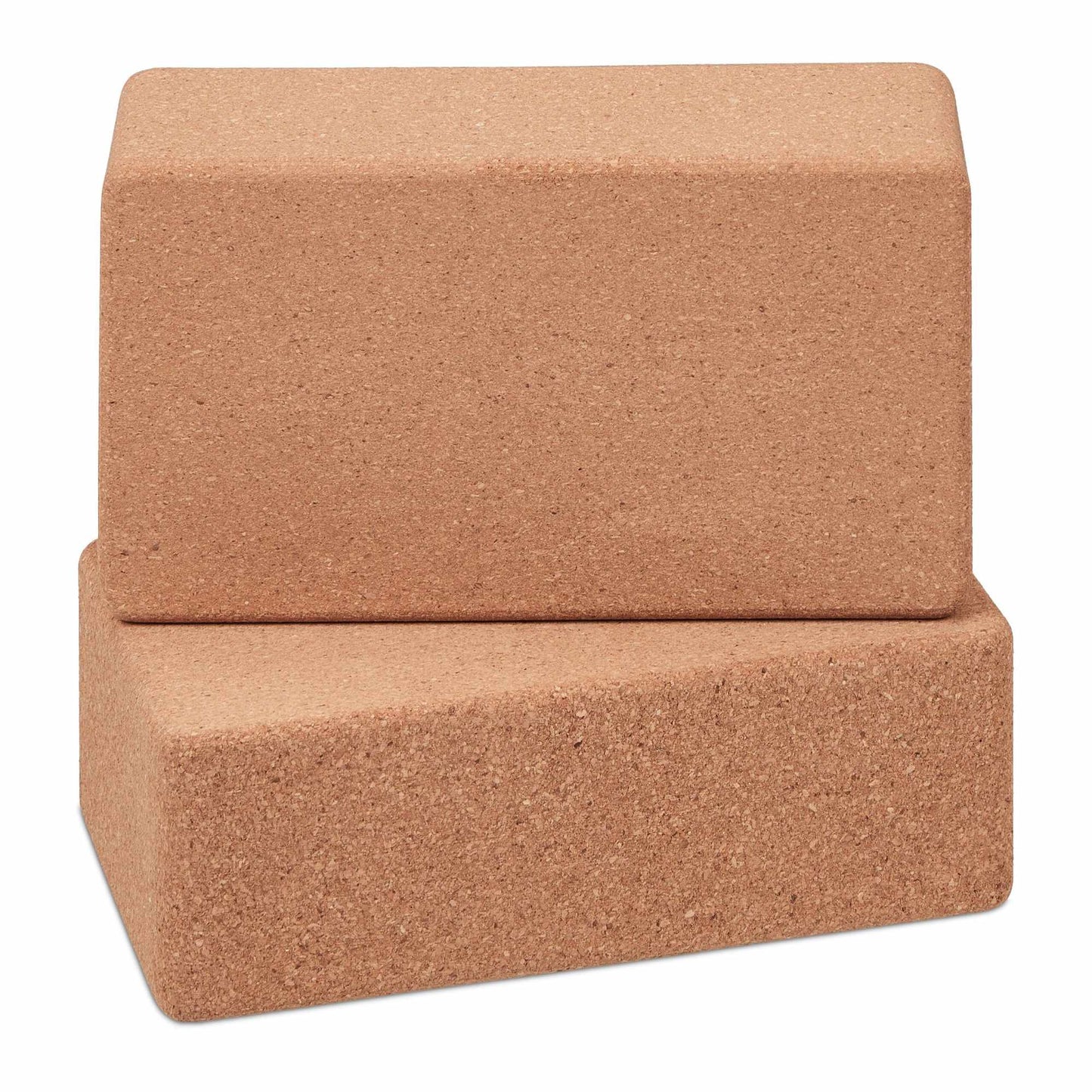 Yoga block in cork, set of 2