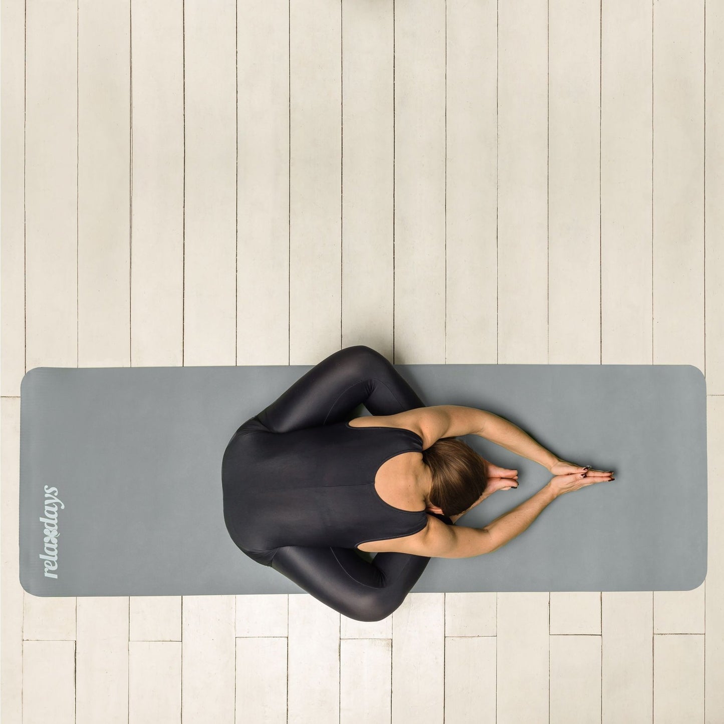Yoga mat 1 cm thick solid color