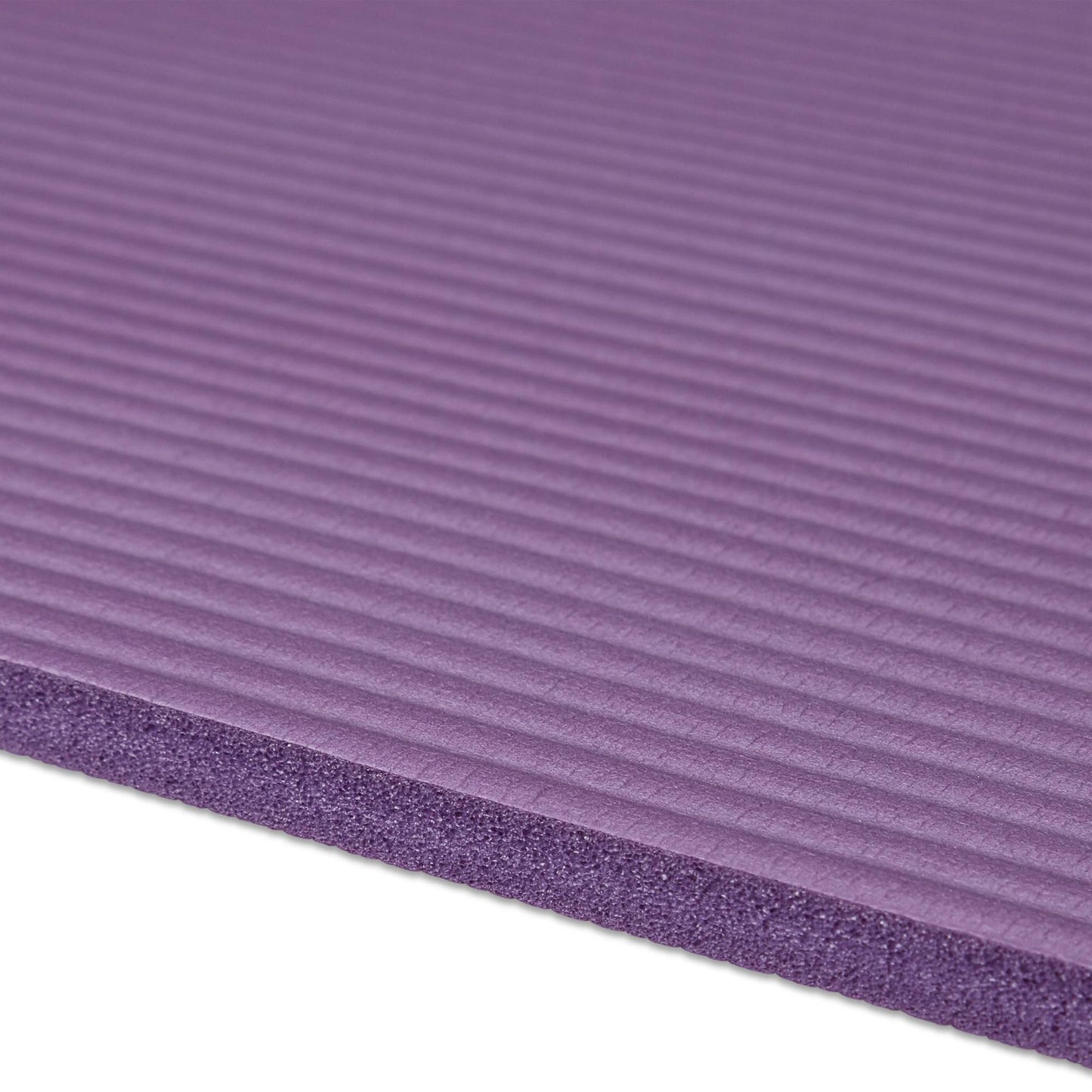 Yoga mat 1 cm thick solid color