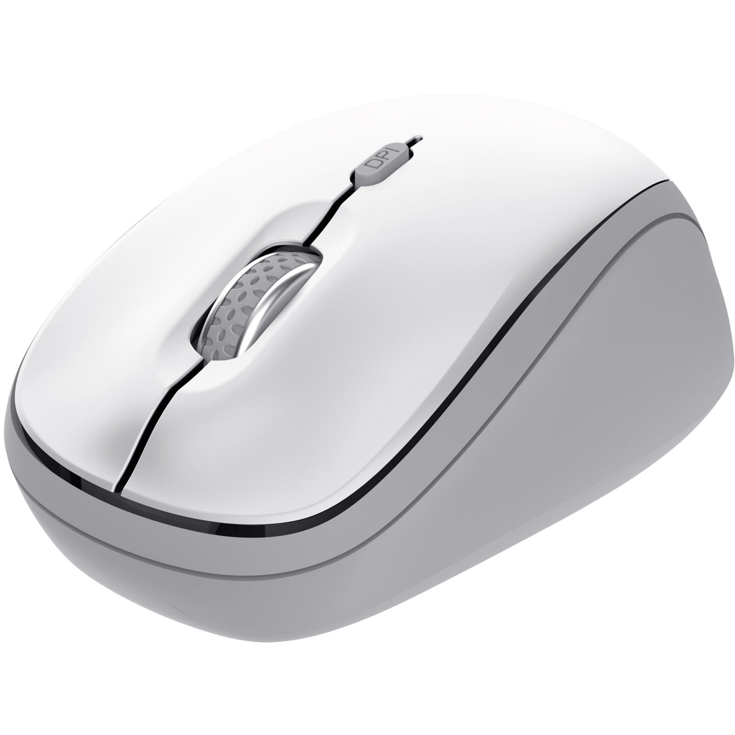 Yvi+ Wireless mouse Bluetooth / 2.4 GHz White
