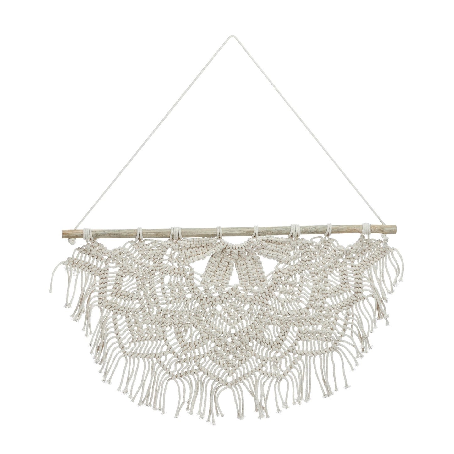 Zig-Zag Macramé Wall Hanging
