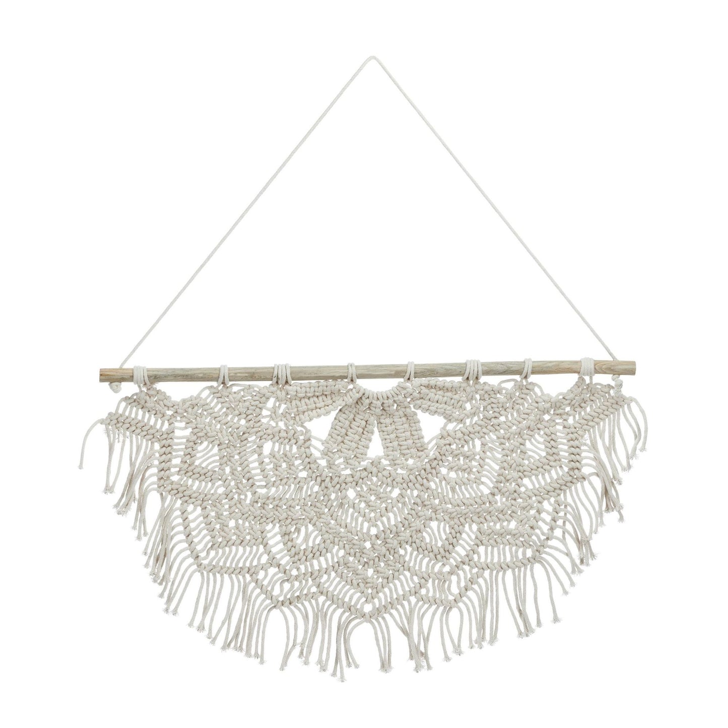 Zig-Zag Macramé Wall Hanging