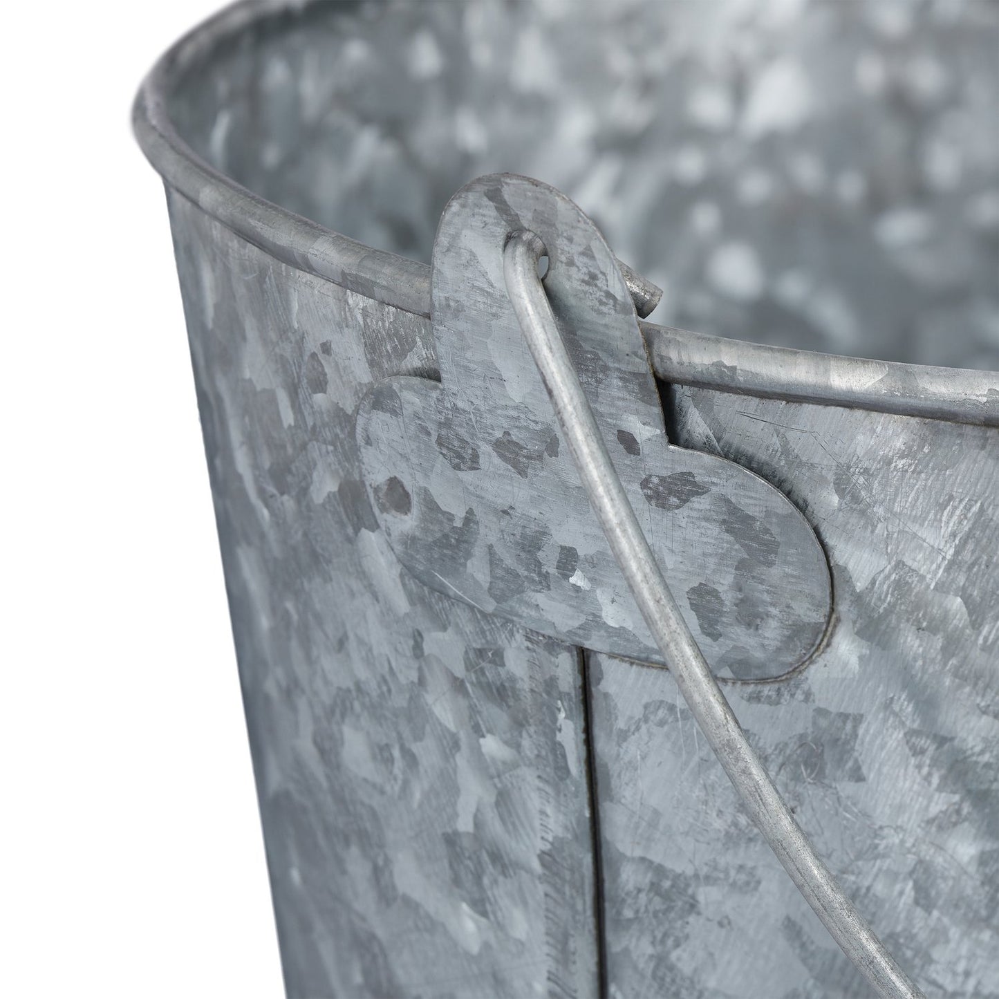 Zinc pot set of 5