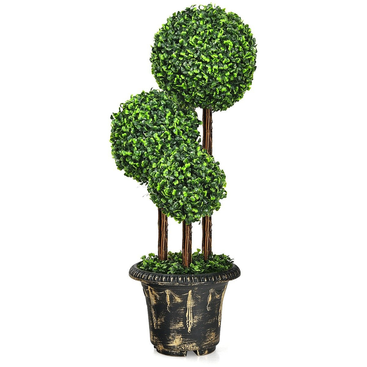 artificial tree artificial green plants artificial plant 30 x 30 x 91 cm green