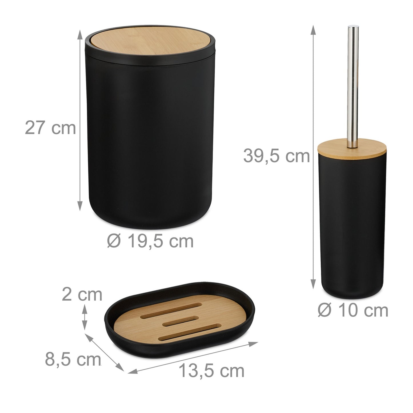 bathroom set 6 parts