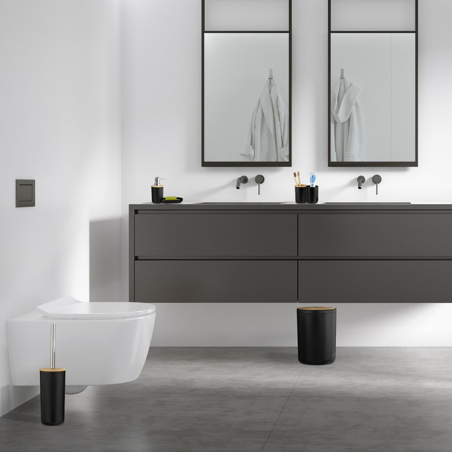 bathroom set 6 parts