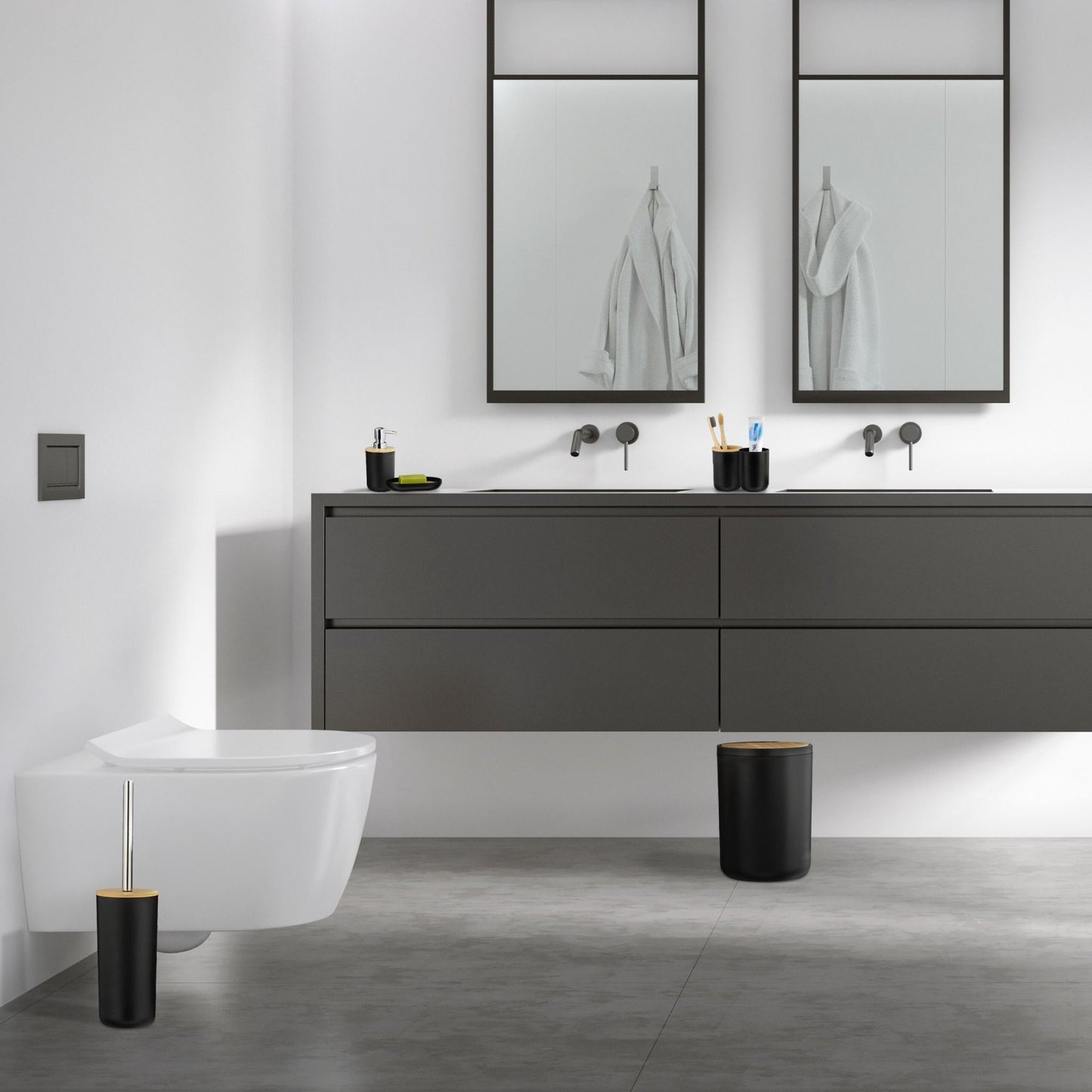 bathroom set 6 parts