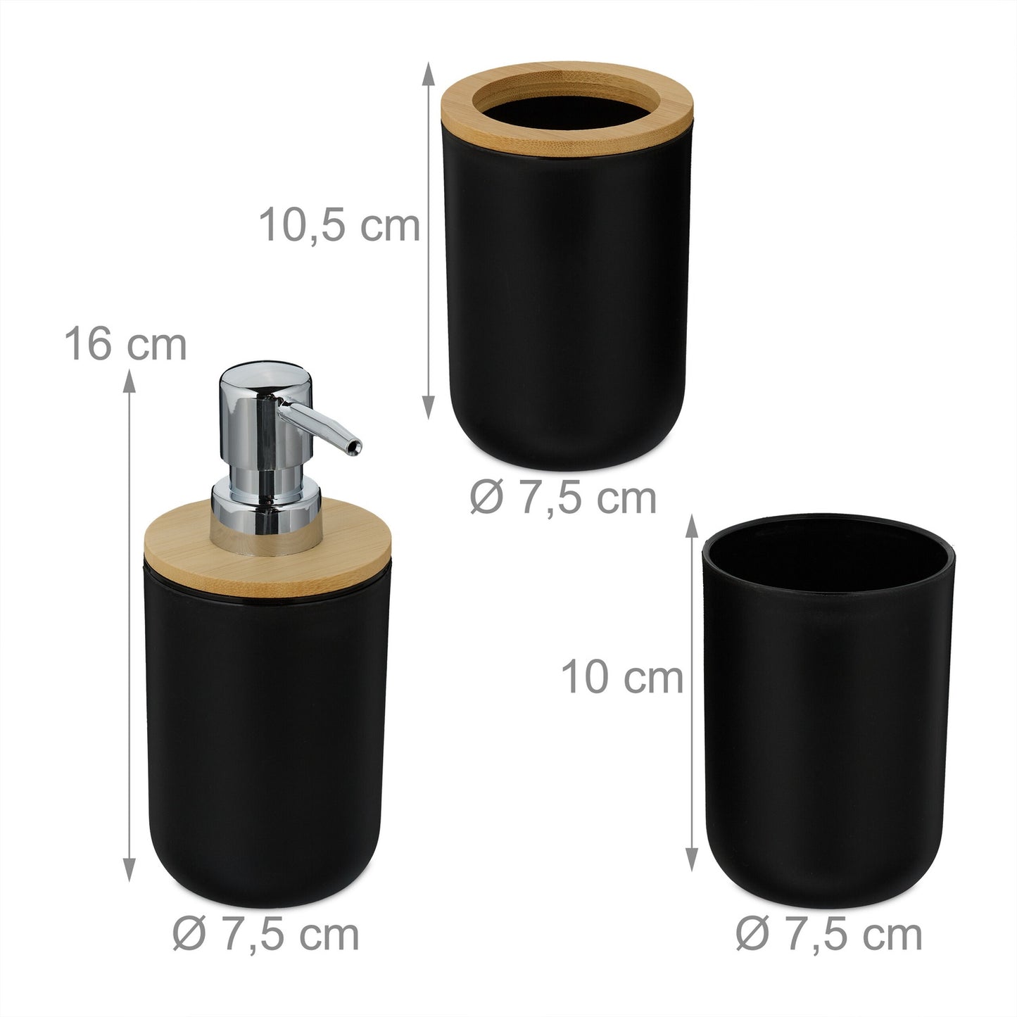 bathroom set 6 parts