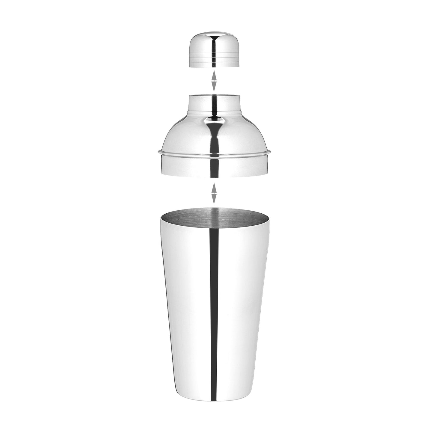 cocktail shaker set in 5 parts