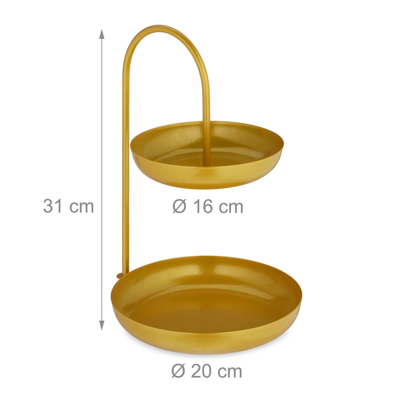 etagere with 2 floors for fruit