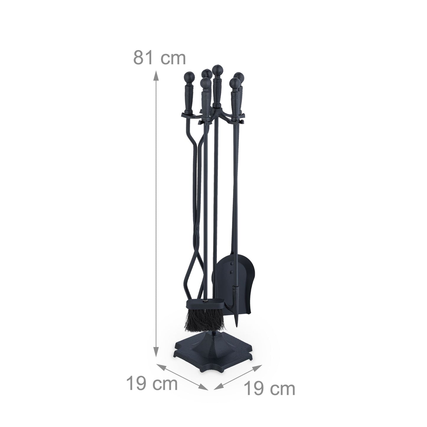 fireplace set in 5 parts