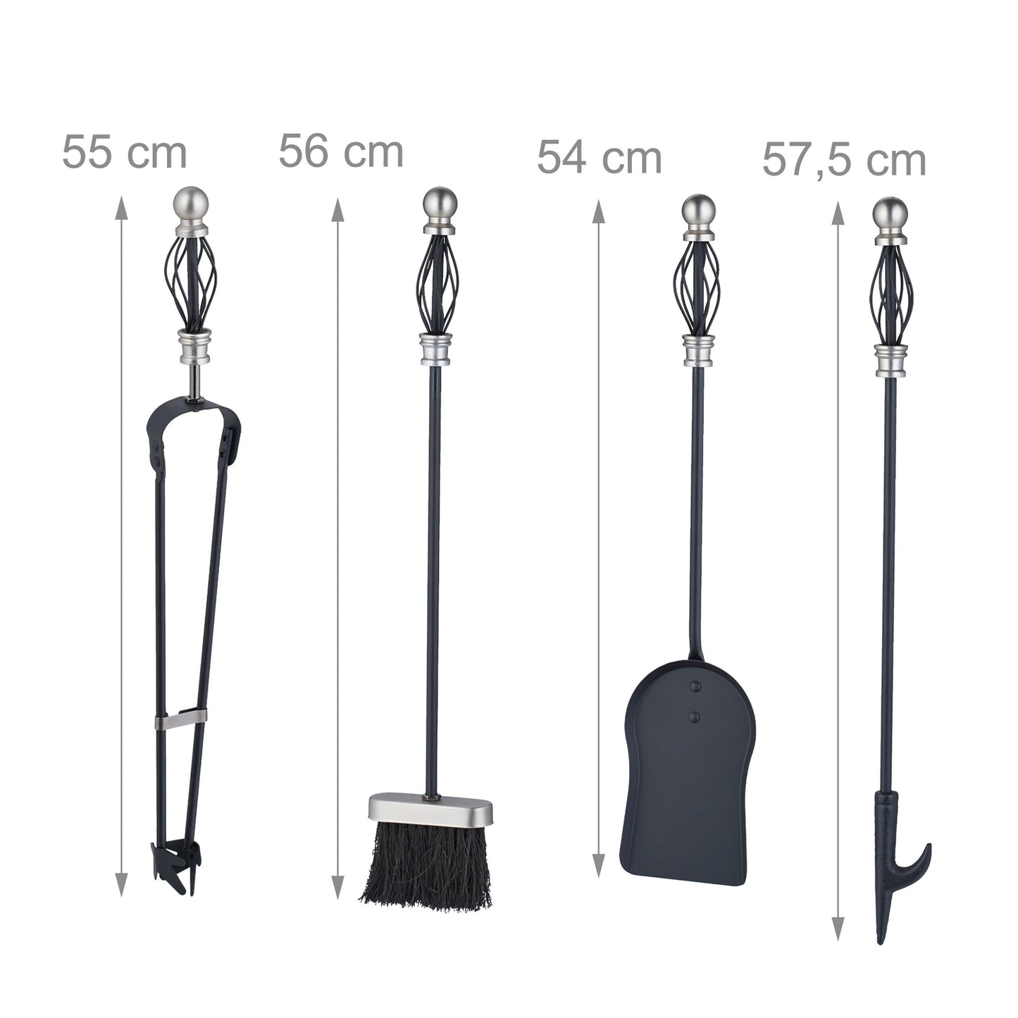 fireplace set in 5 parts