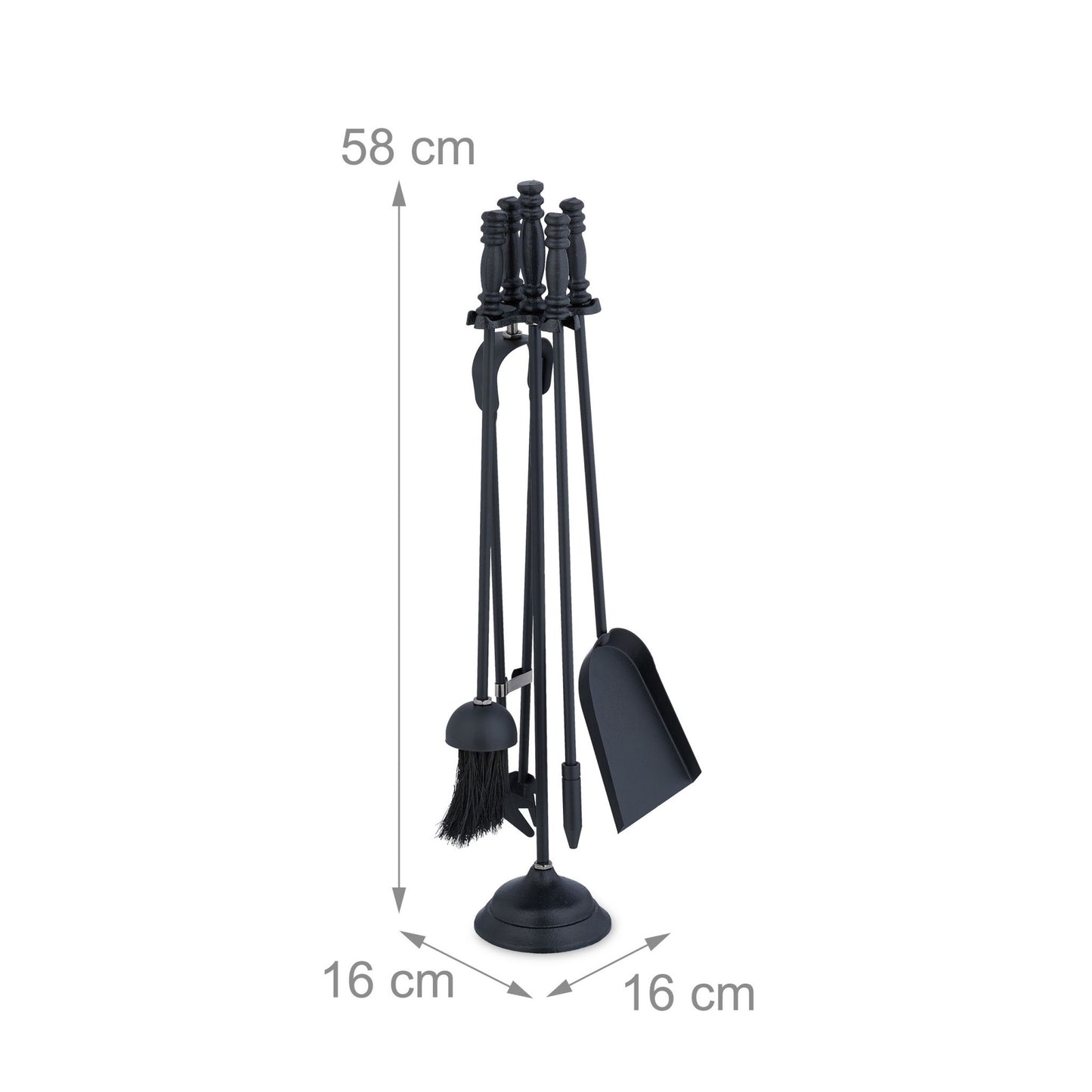 fireplace set in 5 parts