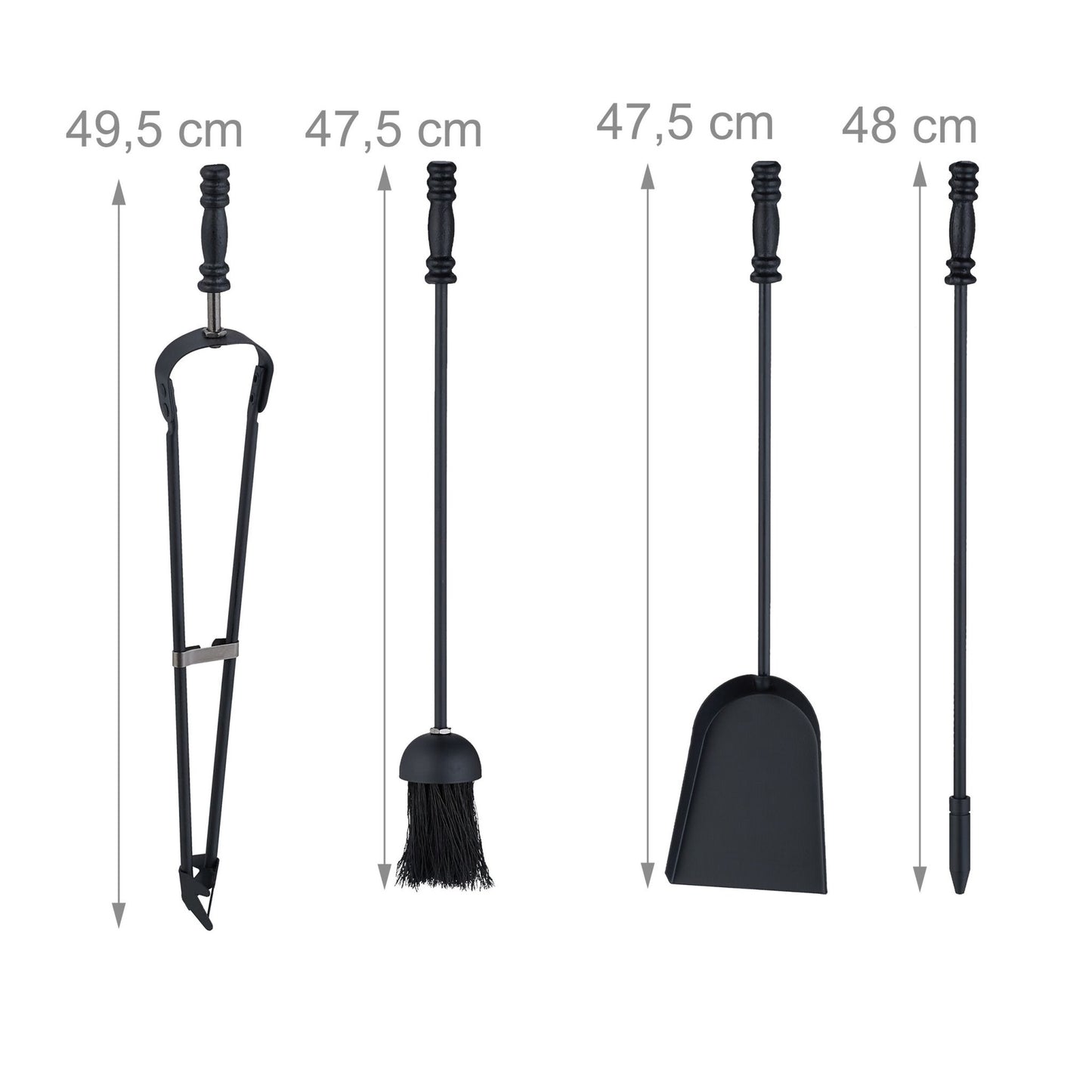 fireplace set in 5 parts