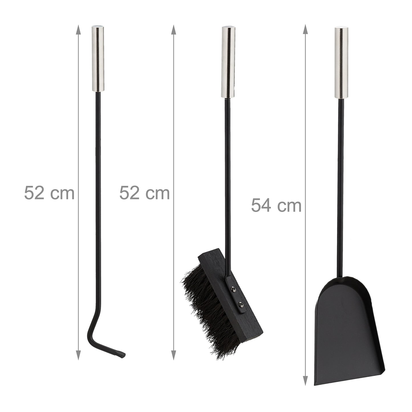 fire set with 4 parts