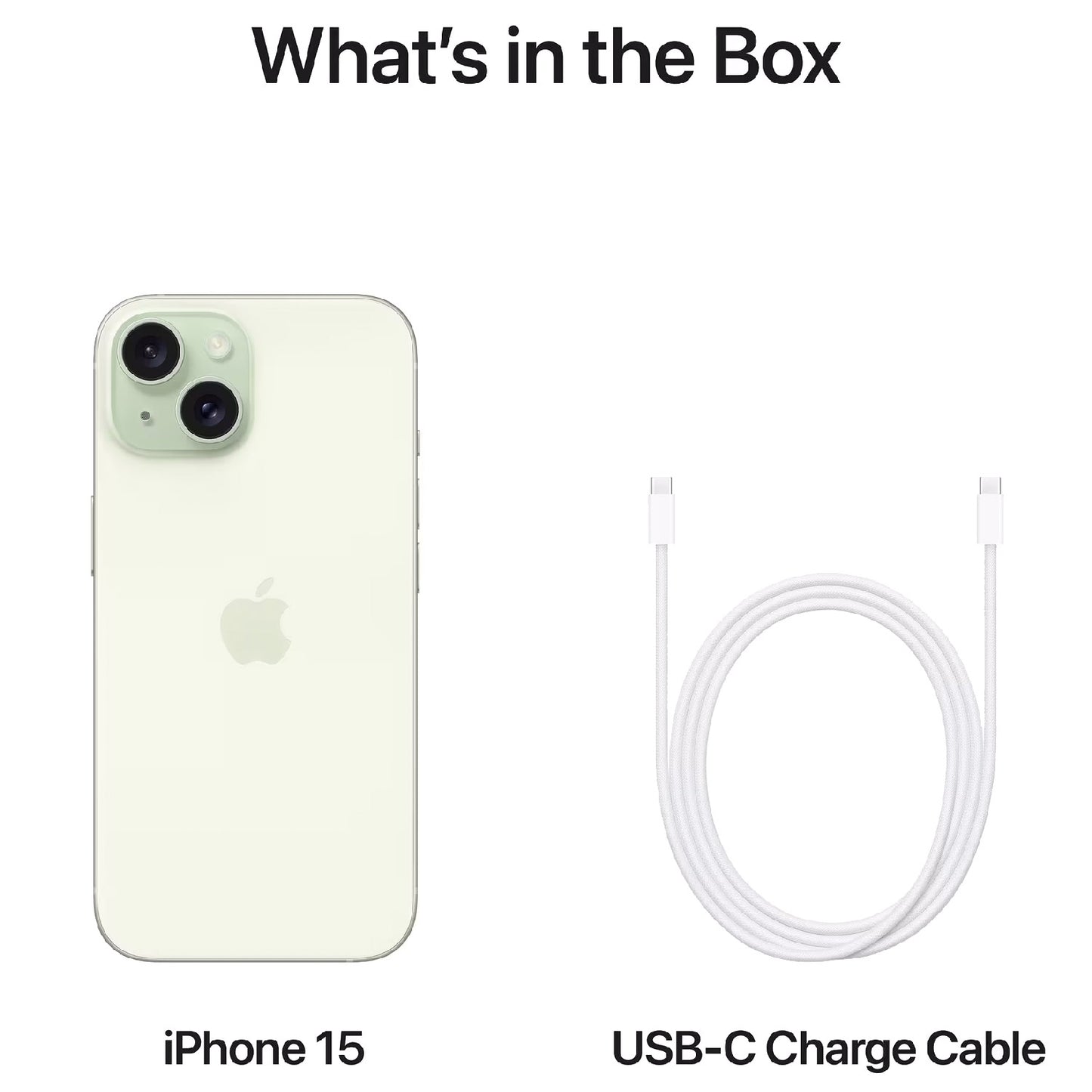 iPhone 15 128GB, Green, 48MP Camera, USB-C
