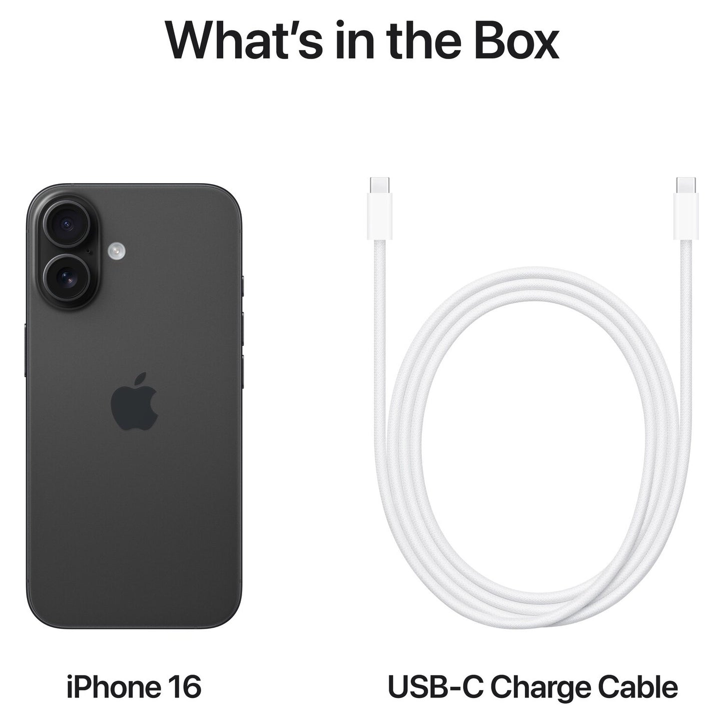 iPhone 16, 128GB, Black, 6.1"" Super Retina Display