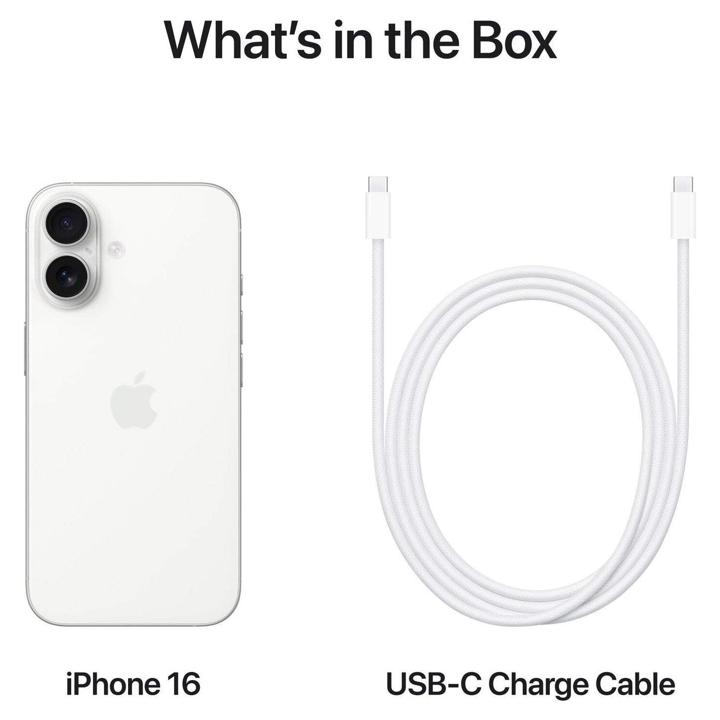 iPhone 16, 128GB, White – 6.1"" Super Retina Display
