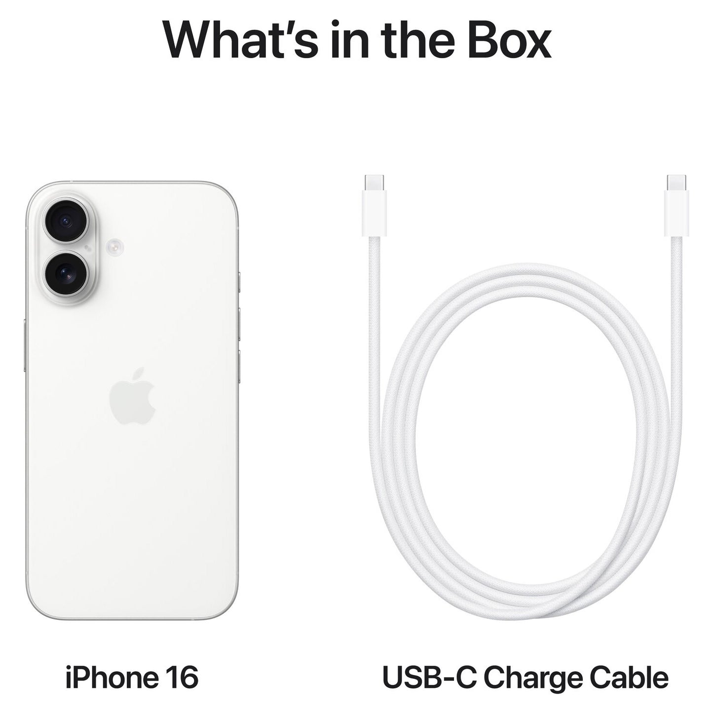 iPhone 16, 256GB, White, 6.1"" Super Retina Display