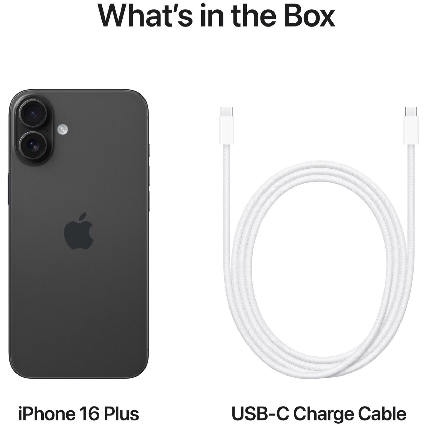 iPhone 16 Plus 512GB Black – 6.7"" OLED, A18 Chip