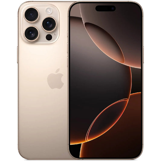 iPhone 16 Pro Max 256GB, Desert Titanium, 6.9"" Display