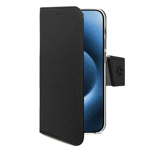 iPhone 17 Pro Wallet Case, Black, Eco-Leather