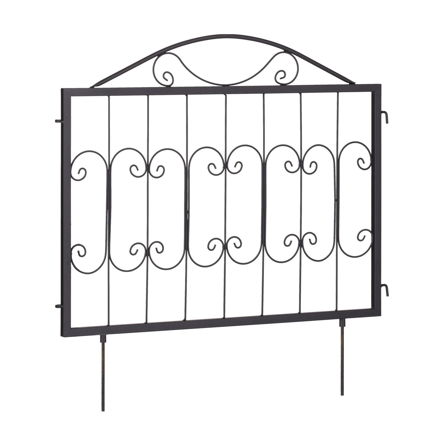 metal bed rail, 4 parts