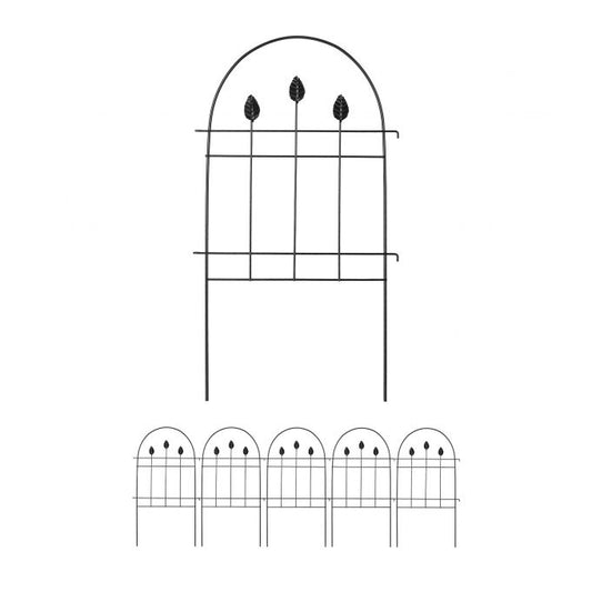 metal flower bed fence in 6 parts