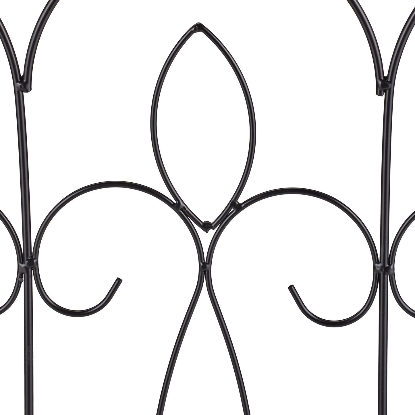 metal flower bed fence in 6 parts