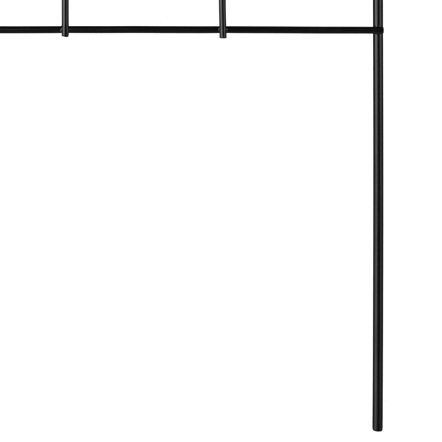 metal flower bed fence in 6 parts