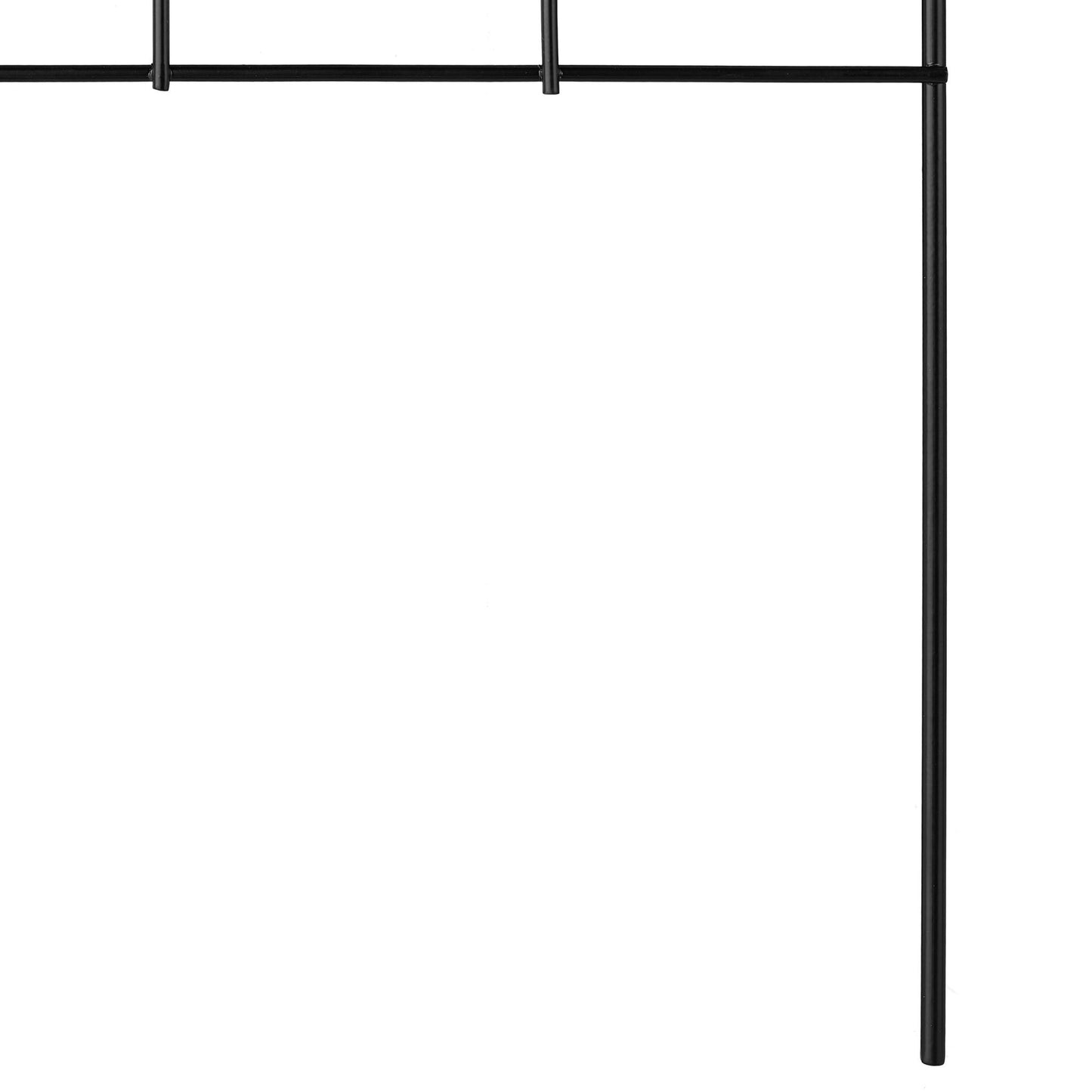metal flower bed fence in 6 parts