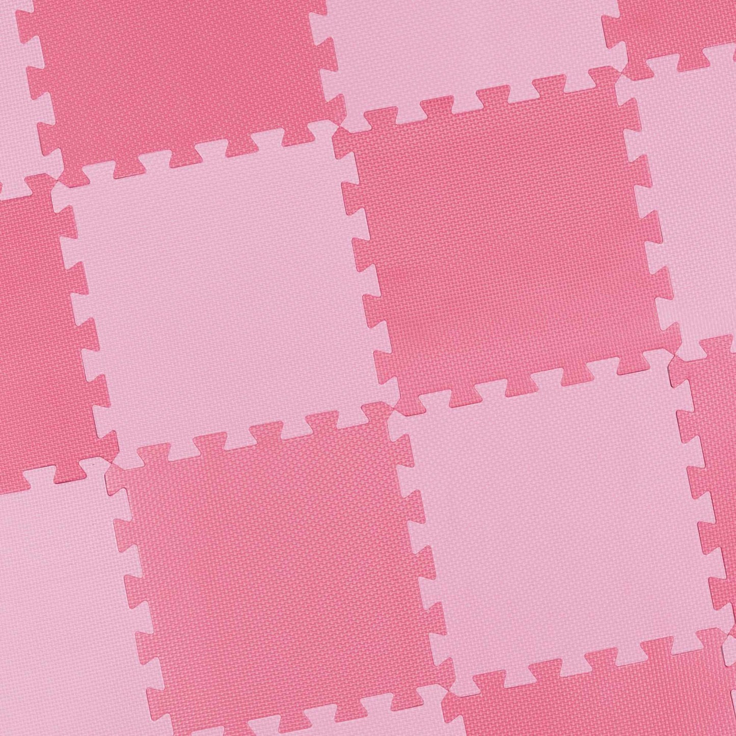 puzzle mat with 25 pieces and border