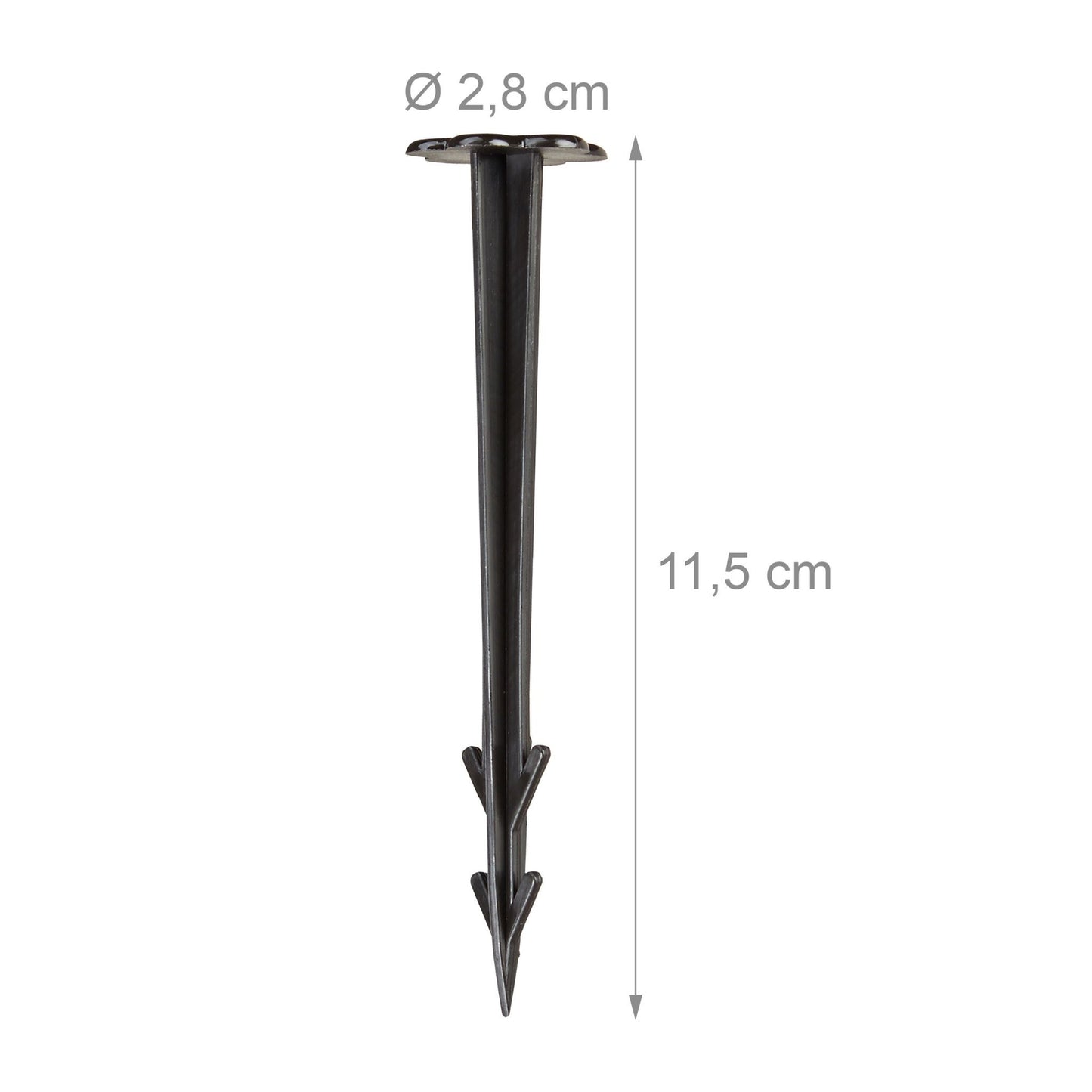 set of 100 plastic pegs