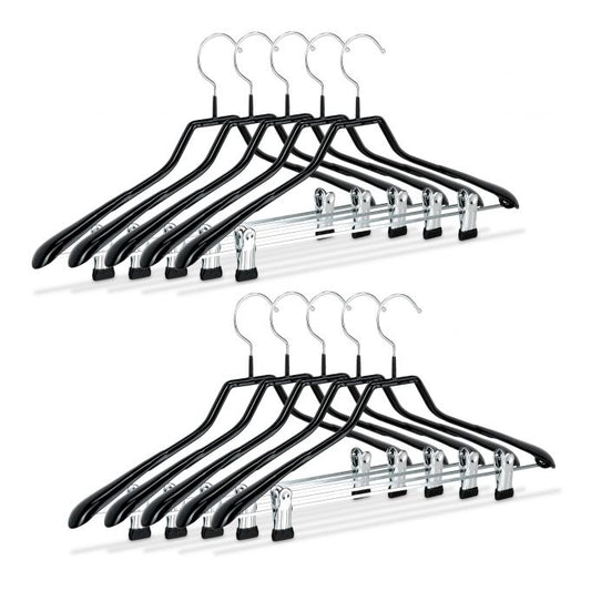 set of 10 staples black non-slip