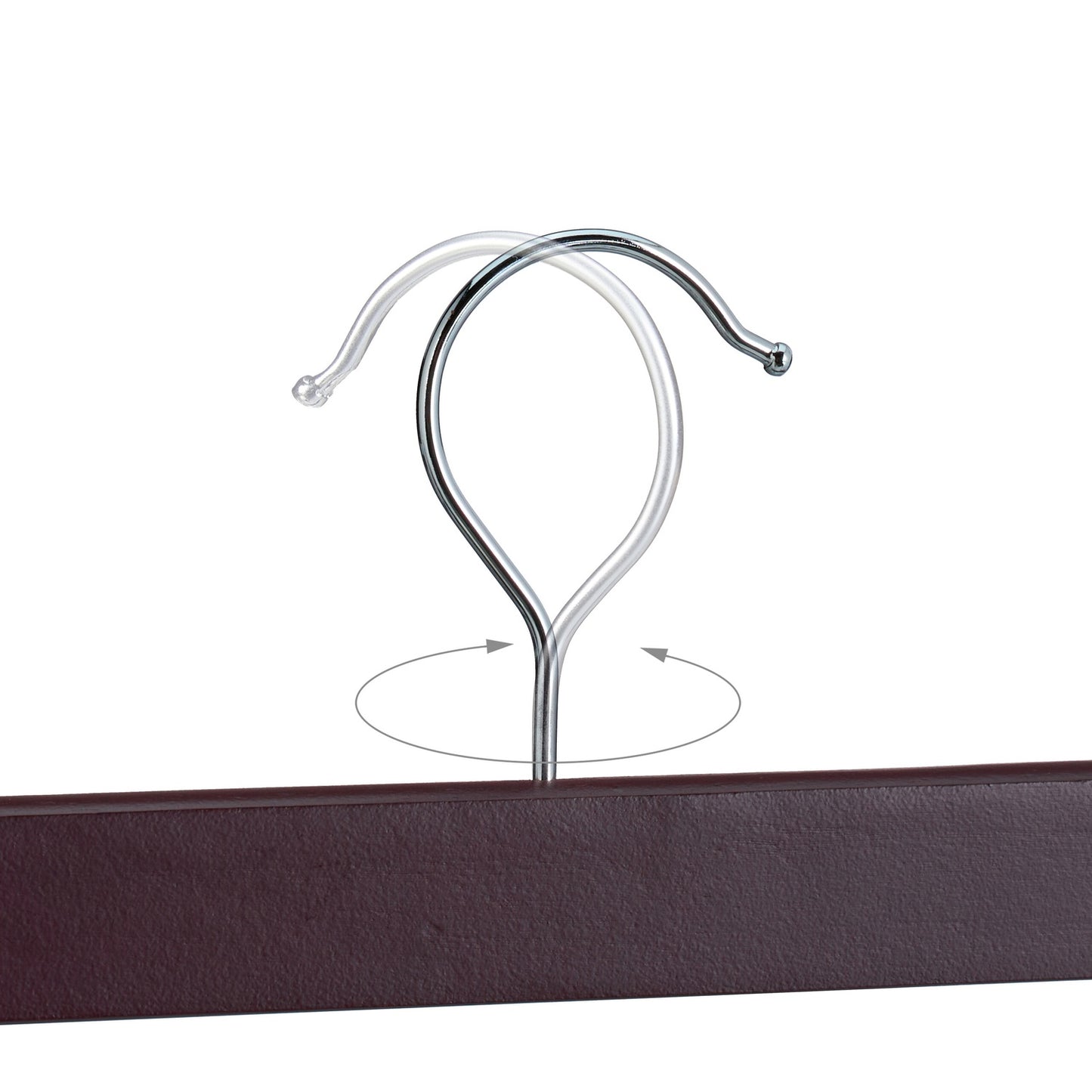 set of 12 wooden hangers