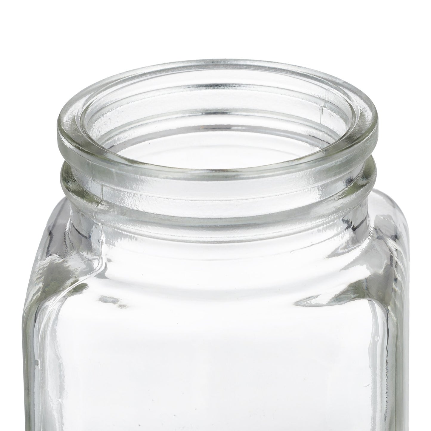 set of 16 spice jars square bamboo