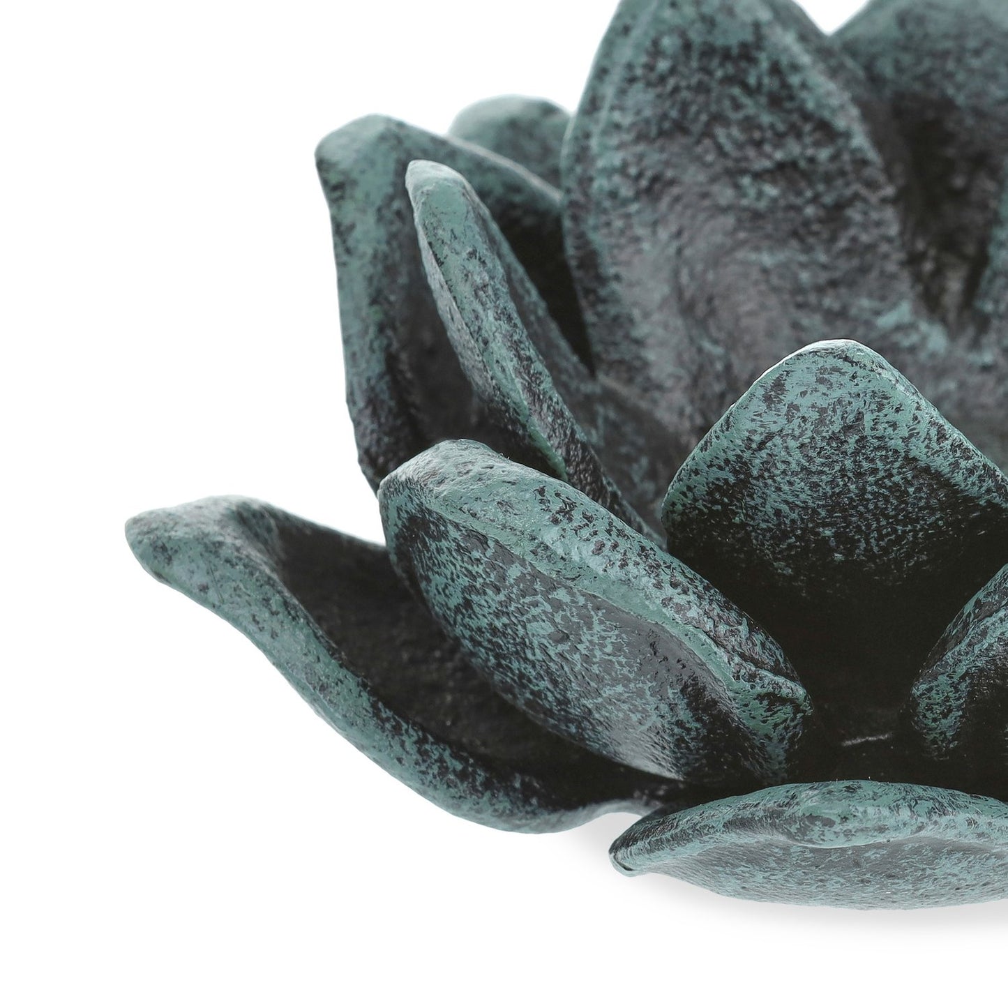 set of 2 Lotus-shaped tea light holders
