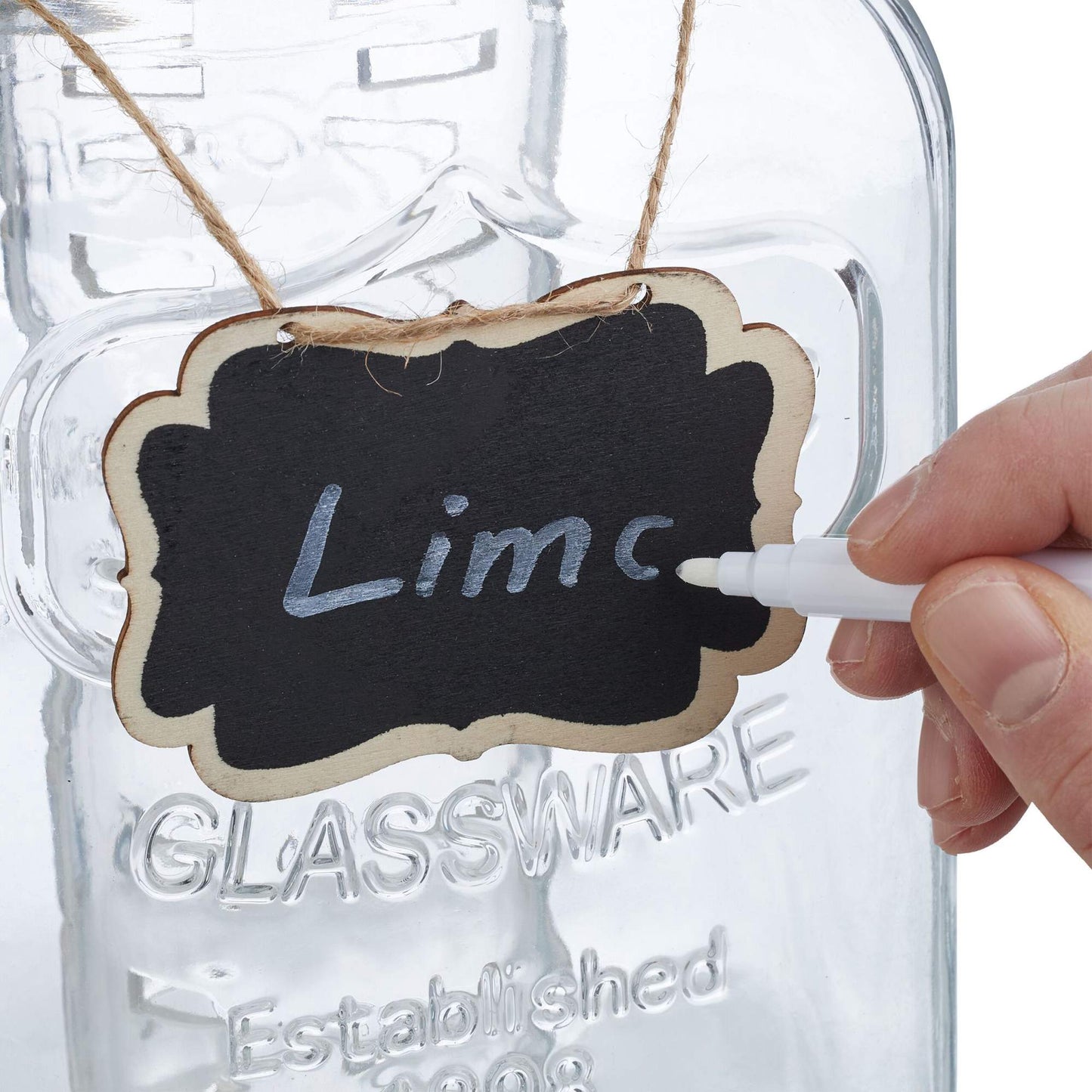 set of 2 drink containers 4L with stand