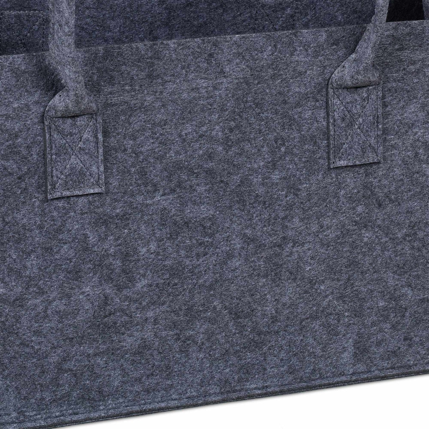 set of 2 firewood sacks in felt